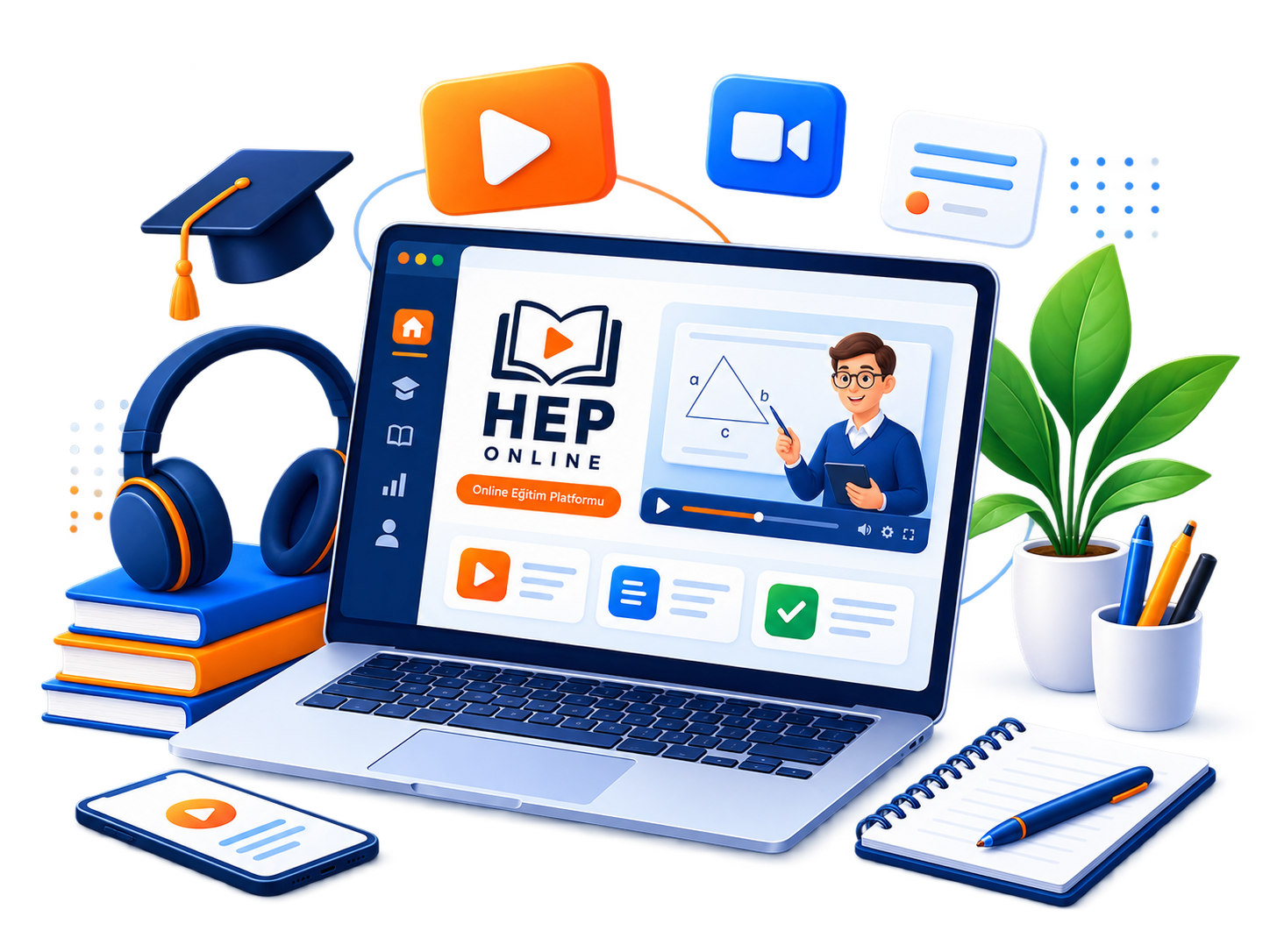 HEP ONLINE online eğitim platformu